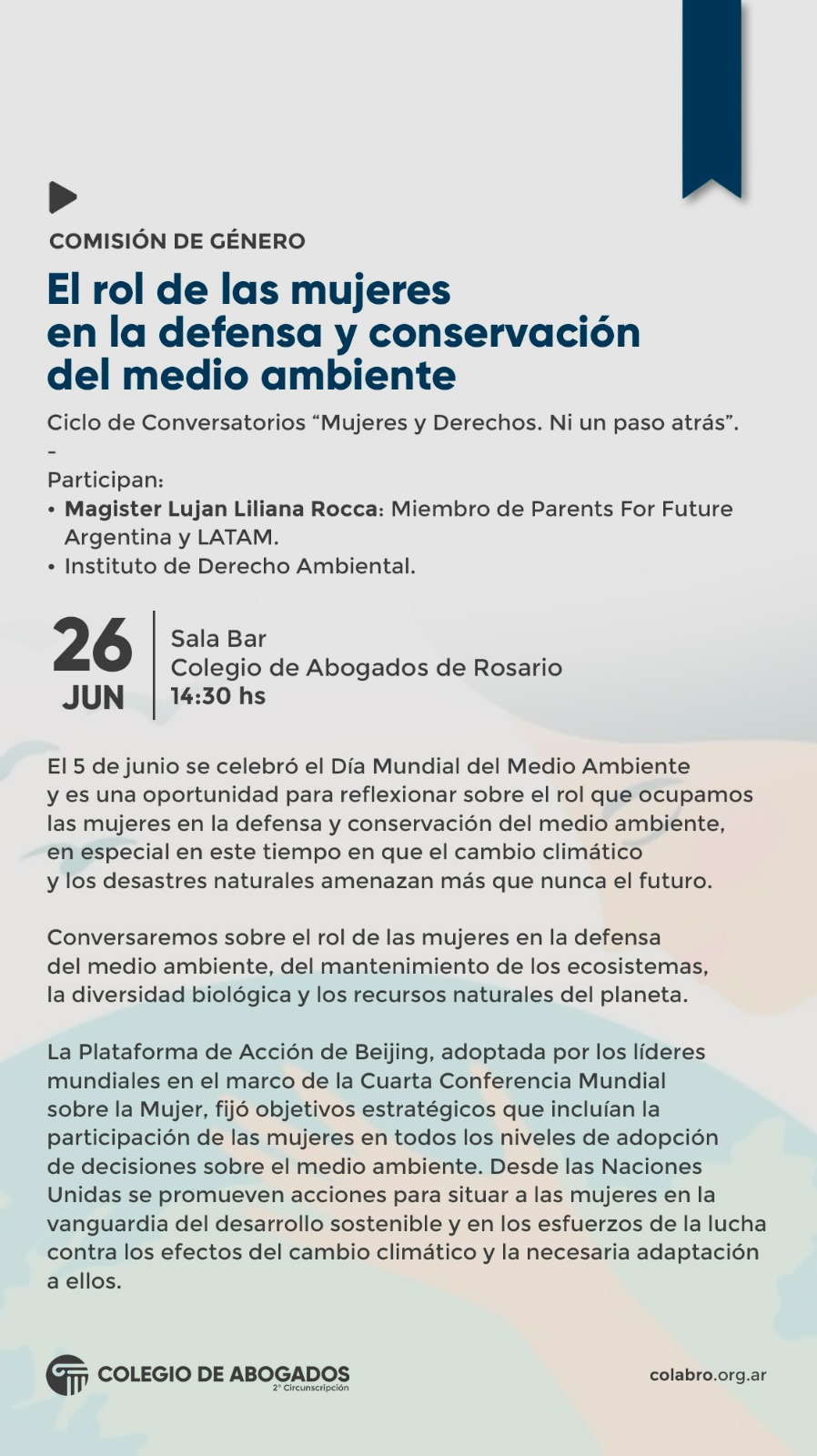 El rol de las mujeres en la defensa y conservación del medio ambiente - 26/06/2024